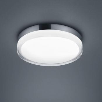 Plafoniera LED Helestra Tana, cromo, Ø 28 cm, 18W, 1220lm, IP44
