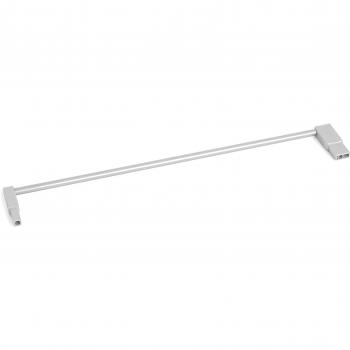 Hauck 59694 - Extensión de 7 cm para barrera de seguridad puerta Safety Gate, color plateado