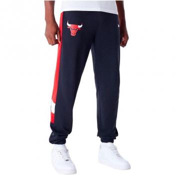 Pantalones jogger New Era NBA Panel Chicago Bulls para hombre