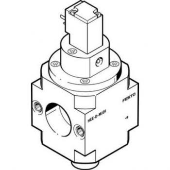 Festo Mini Manual Control Pneumatic Shut Off Valve 3/2 G 1/8, 2.5-16bar Monostable