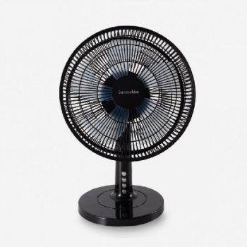 Ventilador de sobremesa UVM2003-24 Universal Blue 35W 5 aspas negro