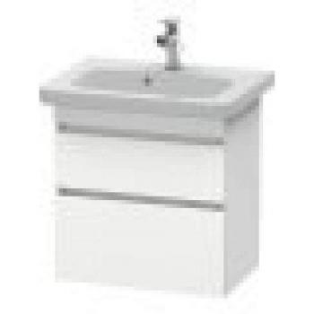 Mueble Bajo Lavabo Duravit DuraStyle 50 x 36,8 cm, Blanco Mate, 2 Cajones, Colgado en Pared