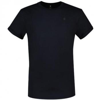Camiseta de Manga Corta G-Star Lash con Estampado de Logo, Talla XXL, Color Marino