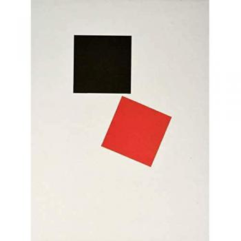 Cuento suprematista sobre dos cuadrados en seis construcciones