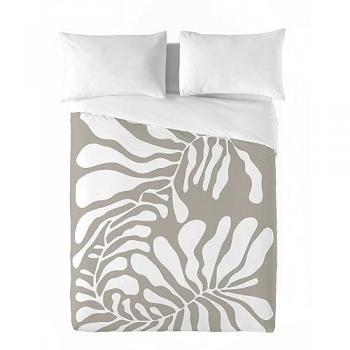 Funda Nórdica Estampada Naturals - 100% Algodón Extra Suave - Incluye Funda Edredón + 1 o 2 Fundas de Almohada - Modelos Florales - Cama 90