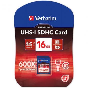 Verbatim 49191 Class 10 - Tarjeta de memoria SDHC