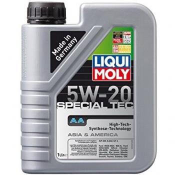 Aceite de motor LIQUI MOLY 7657 Special Tec AA 5W-20 para vehículos asiáticos y americanos, 1L
