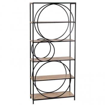 Estantería Mueble Auxiliar Signes Grimalt ORIGEN Home Decor Gris Rectangular 180x80x33cm 32815