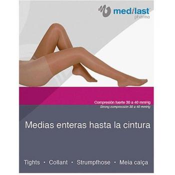 Medilast Panty Compresión Fuerte Negro Talla XL