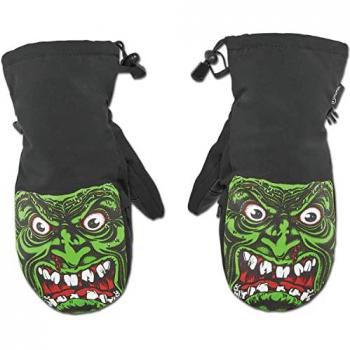 Thirtytwo Santa Cruz Mitts Black Green S-M