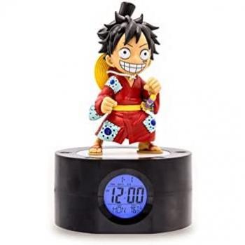 LUFFY RELOJ DESPERTADOR LUMINOSO ONE PIECE