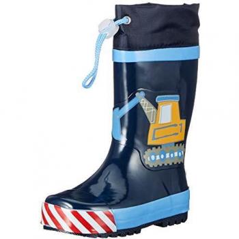Baby Rubber Rain Boots Playshoes Construction