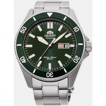 Orient 200m Automatic Diver RA-AA0914E19B Men's Watch - Sports Design, Automatic Winding (Hand Winding Included), Diver Design, Green Dial, Screw Crown