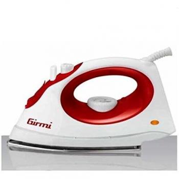 Plancha de Vapor Girmi ST01 - 1800W, Suela de Acero Inoxidable, Capacidad del Depósito 150ml, Vertical