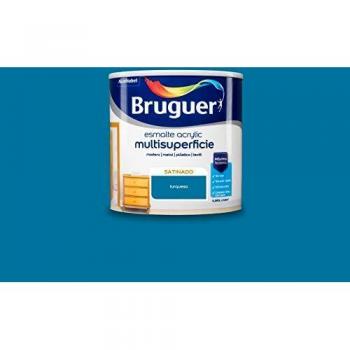Bruguer Acrylic Multisuperficie Esmalte al agua Satinado Azul Turquesa 250 ml