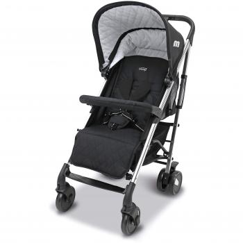 Asalvo - Silla de paseo Moma Plus, Color Negro