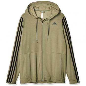adidas 3S Knt FZ Hood Sudadera, Mujer, verleg, 4X