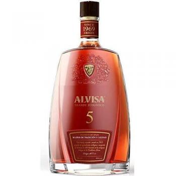 Alvisa Brandy 5 Años - 3 Paquetes de 3 x 166.67 ml - Total: 1500 ml