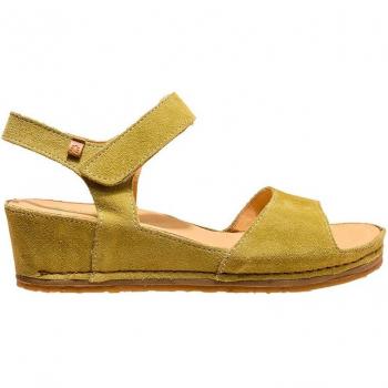 Sandalias de cuña El Naturalista N5851 LUX SUEDE HERBAL / PICUAL para Mujer