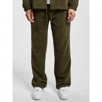 Men's Olive Corduroy Sweatpants XL