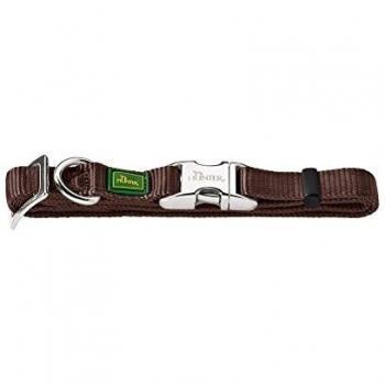 Hunter - Collar Vario Basic con cierre de aluminio L cuello 45-65 cm marrón