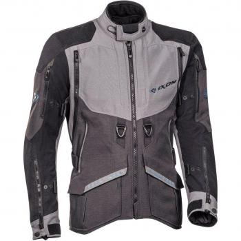 Ixon Chaqueta de Moto Ragnar Antracita-Gris-Azul 3XL