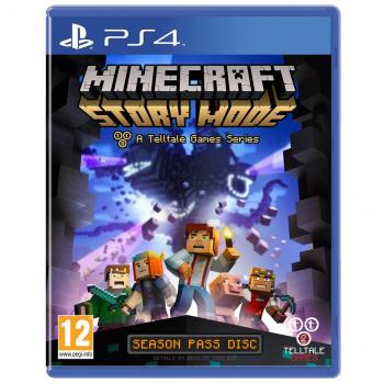 Minecraft: Story Mode - Juego para Consola Sony PlayStation 4 (PS4) - Disco de temporada, PAL, Nuevo y sellado