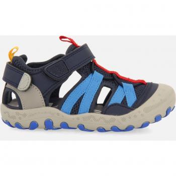 Gioseppo - Cangrejeras de niña estilo california con cierre adherente y chanclas deportivas azules estilo californianas para niña y niño - Barfleur - Sandalias deportivas niño
