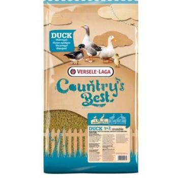 Pienso para patitos pequeños Duck 1&2 Crumble de Versele-Laga - 5 kg, alimento a base de cereales, formulado específicamente para el crecimiento y desarrollo óptimo de patitos jóvenes
