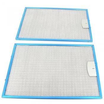 Filtro de grasa metálico 350x242 por 2 para campana extractora Candy