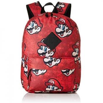 Bioworld - Difuzed Sac À Dos, Mochila Super Mario Sublimacion Unisex Adulto, Rojo