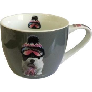 Fox Trot TROTE 9009 - taza de Maxi para el desayuno, capacidad de 600 ml, colección Jasmine Teo, color: Gr