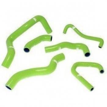 Compatible con / repuesto para 650 Versys – 07/19 – Kit de tubos de radiador Samco – Verde -44076022