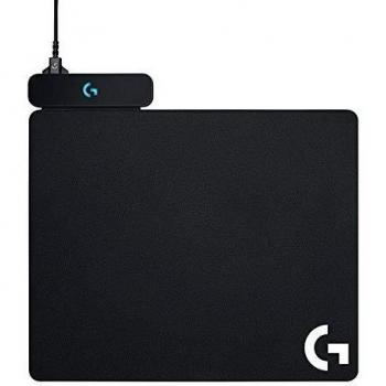 Logitech G POWERPLAY Wireless Charging Mouse Pad, Cloth and Hard Gaming Mouse Pad Included, USB-Connection, RGB Lighting, Compatible with G502 LIGHTSPEED, G PRO Wireless & SUPERLIGHT, G903, G703