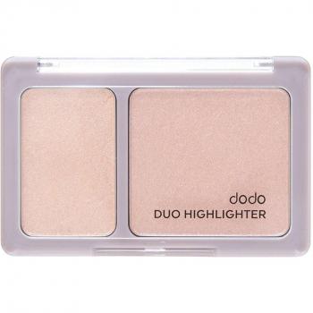 Iluminador Dodo Duo 02 Beige Transparente - Maquillaje de Ojos y Sombra