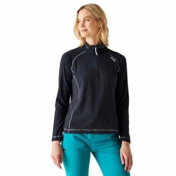 Regatta Women's Montes Lightweight Technical Fleece Jacket, Navy Black, Size 14