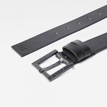 G-Star New Duko Black Leather Belt for Men 115 cm Casual