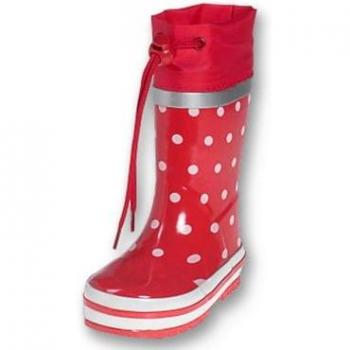 Playshoes Waterproof Baby Rubber Rain Boots with Dots