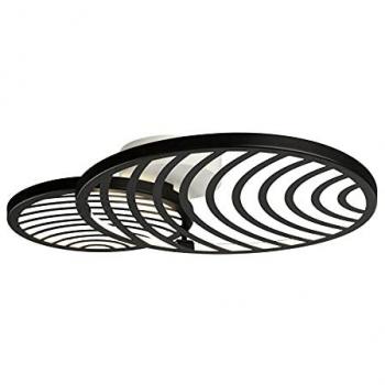 Plafón LED Collage Negro 30W 3000K 2250lm con Garantía de 3 Años