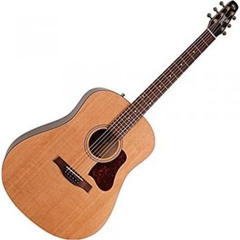 Seagull S6 Original Dreadnought Acoustic Folk Guitar - Natural Semi-Gloss Finish