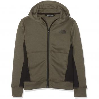 The North Face B Slacker Hoodie Sudadera con Capucha para niño, Niños, New Taupe Green, M