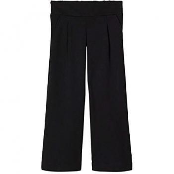 NAME IT NKFNELARA Ancle Pants Noos, Negro, 128 para Niñas