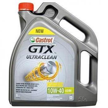 Castrol GTX Ultraclean 10W-40 A3/B4 Aceite de Motor 5L