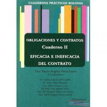 Obligaciones y Contratos. Eficacia e ineficacia del contrato. Cuaderno II.