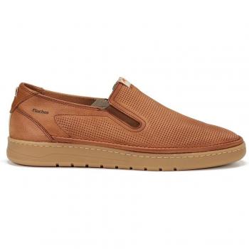 Mocasines Fluchos Sin Cordon en piel para hombre