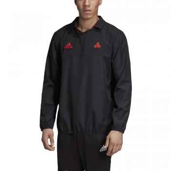 adidas Tan Wvn Piste Sudadera, Hombre, Negro, S
