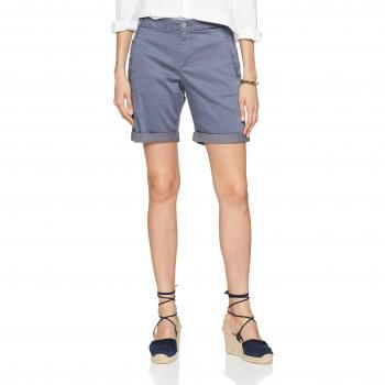 Vila Clothes Vichino Shorts-FAV, Pantalones Cortos para Mujer, Azul