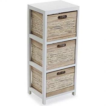 BigBuy Home S3404853 Cajonera, 24 x 72 x 30 cm