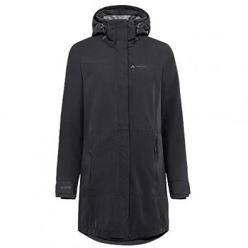 VAUDE Women's Skomer Wool Winter Parka II - Black Size 38