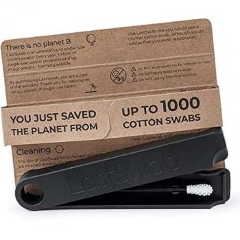 LastSwab Reusable Cotton Buds for Ears by LastObject - Environmentally Friendly Q tips - Designed in Denmark - Easy to Clean - Zero Waste Cotton Swabs - Eco Friendly Products